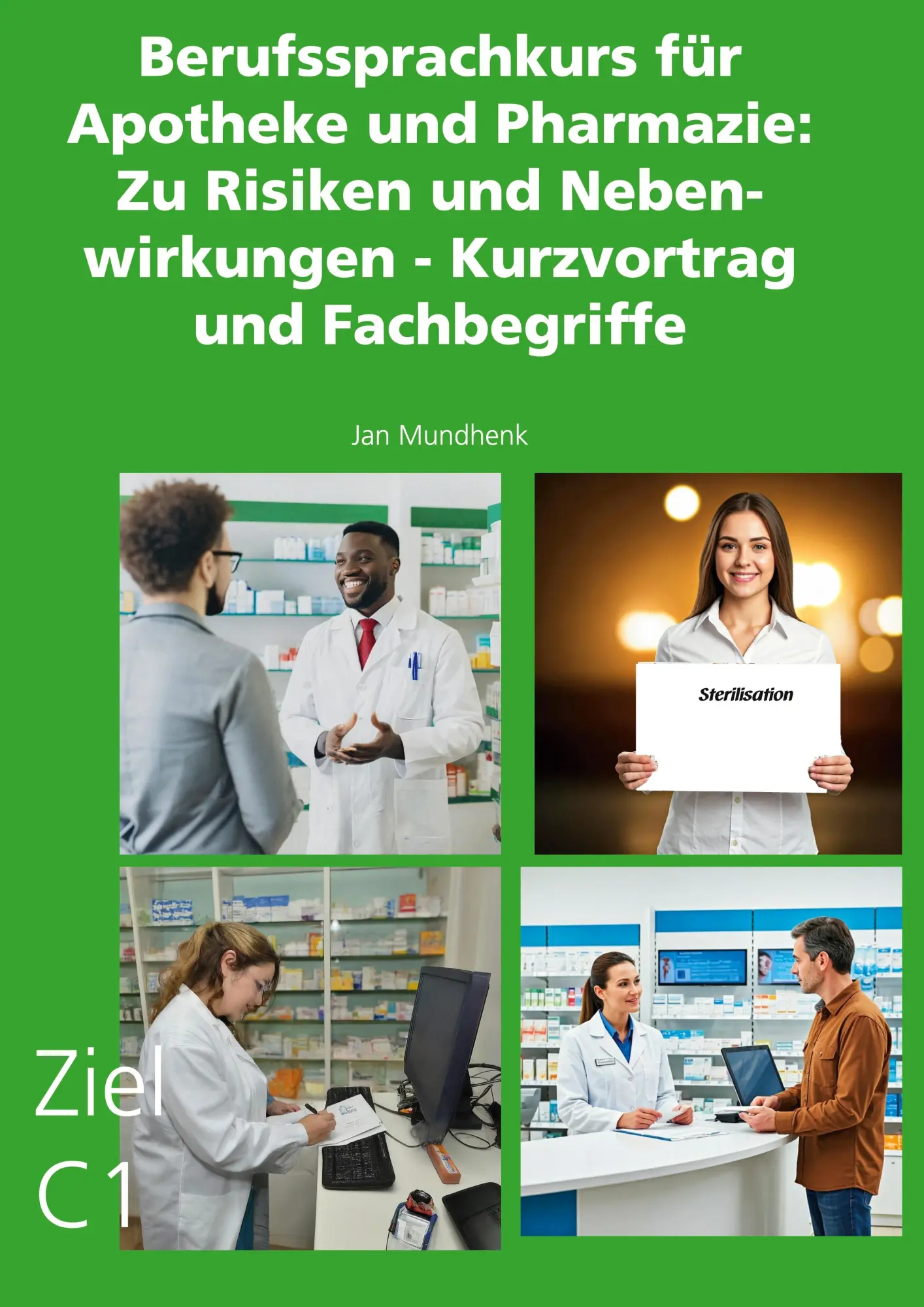 Cover: 9783819231179 | Berufssprachkurs für Apotheke und Pharmazie: Zu Risiken und...
