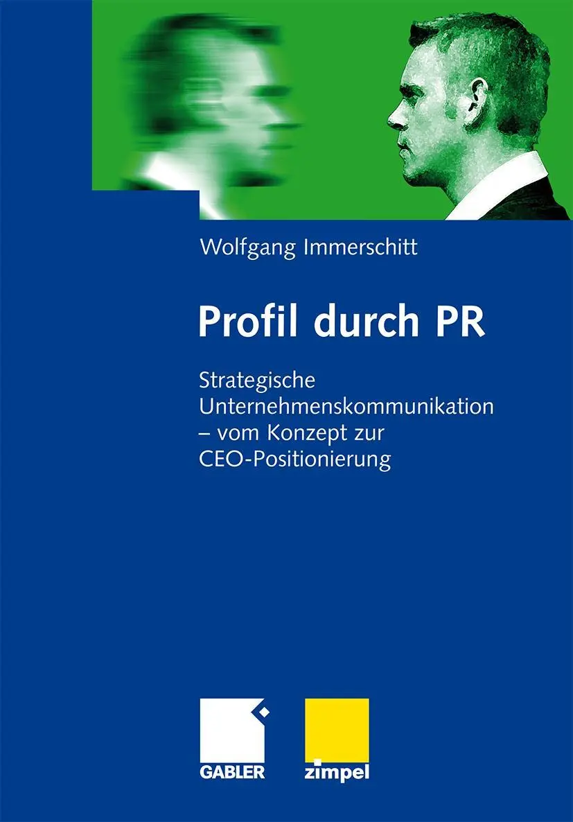Cover: 9783834911179 | Profil durch PR | Wolfgang Immerschitt | Taschenbuch | ix | Deutsch