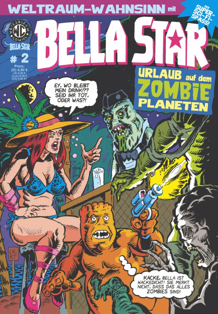 Cover: 9783869591179 | Bella Star 2 | Urlaub auf dem Zombie Planeten | Levin Kurio (u. a.)