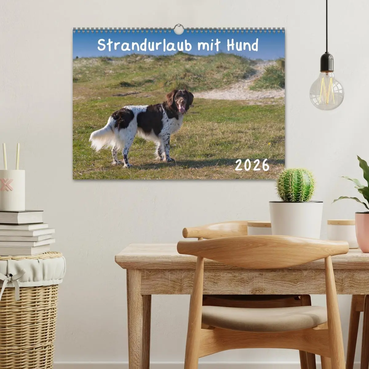 Bild: 9783457641279 | Strandurlaub mit Hund (Wandkalender 2026 DIN A3 quer), CALVENDO...