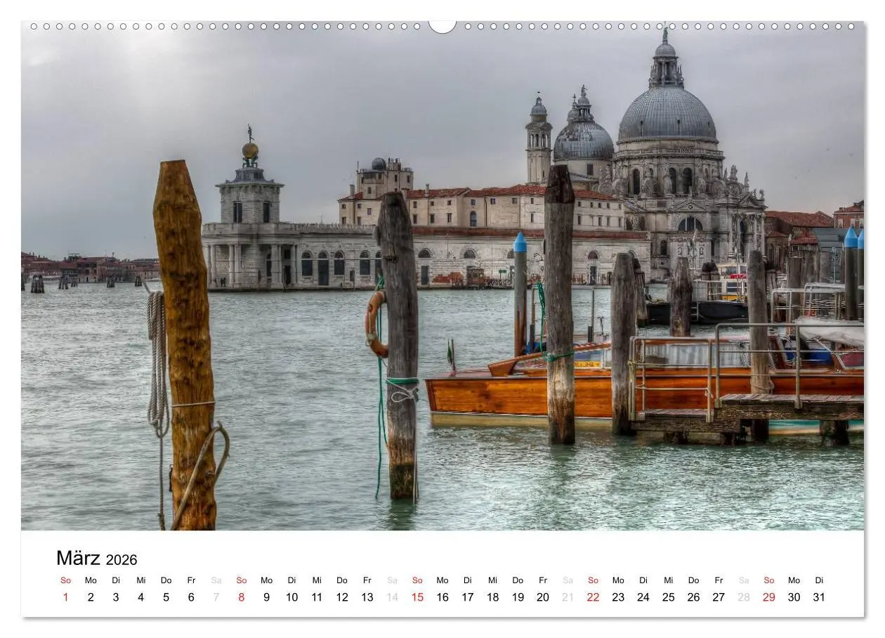 Bild: 9783457951279 | Venedig - La Serenissima 2026 (Wandkalender 2026 DIN A2 quer),...