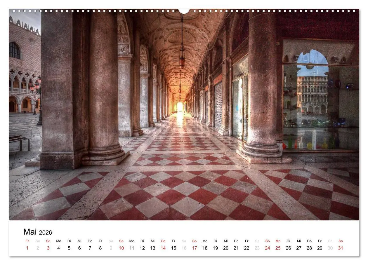 Bild: 9783457951279 | Venedig - La Serenissima 2026 (Wandkalender 2026 DIN A2 quer),...