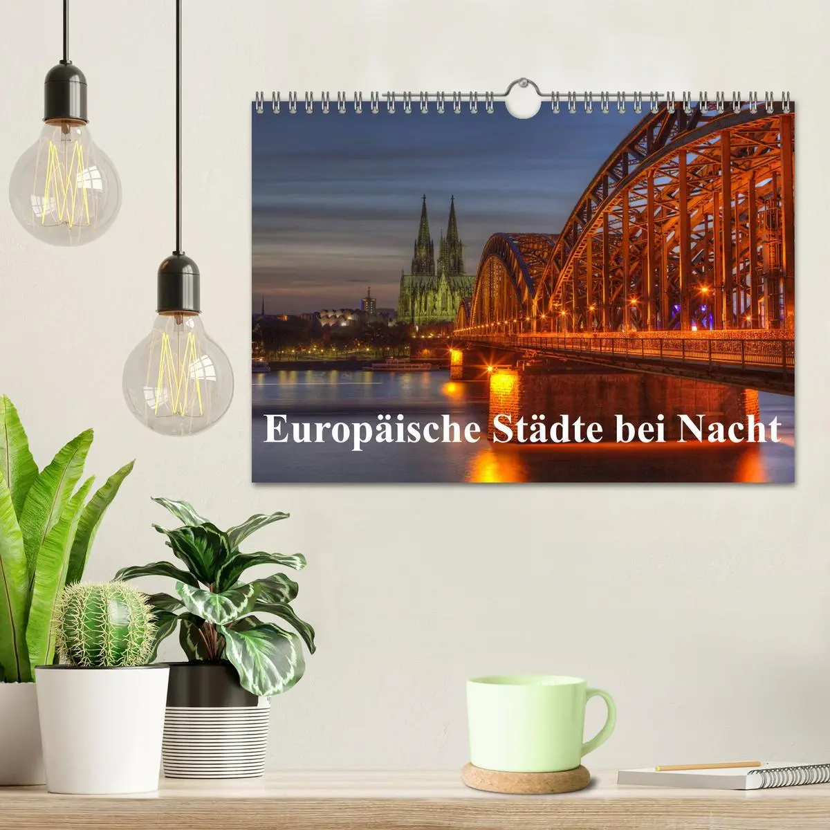 Bild: 9783516111279 | Europäische Städte bei Nacht (Wandkalender 2026 DIN A4 quer),...