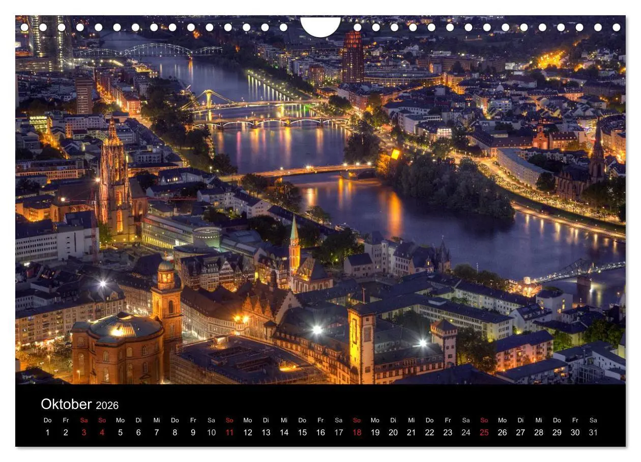 Bild: 9783516111279 | Europäische Städte bei Nacht (Wandkalender 2026 DIN A4 quer),...