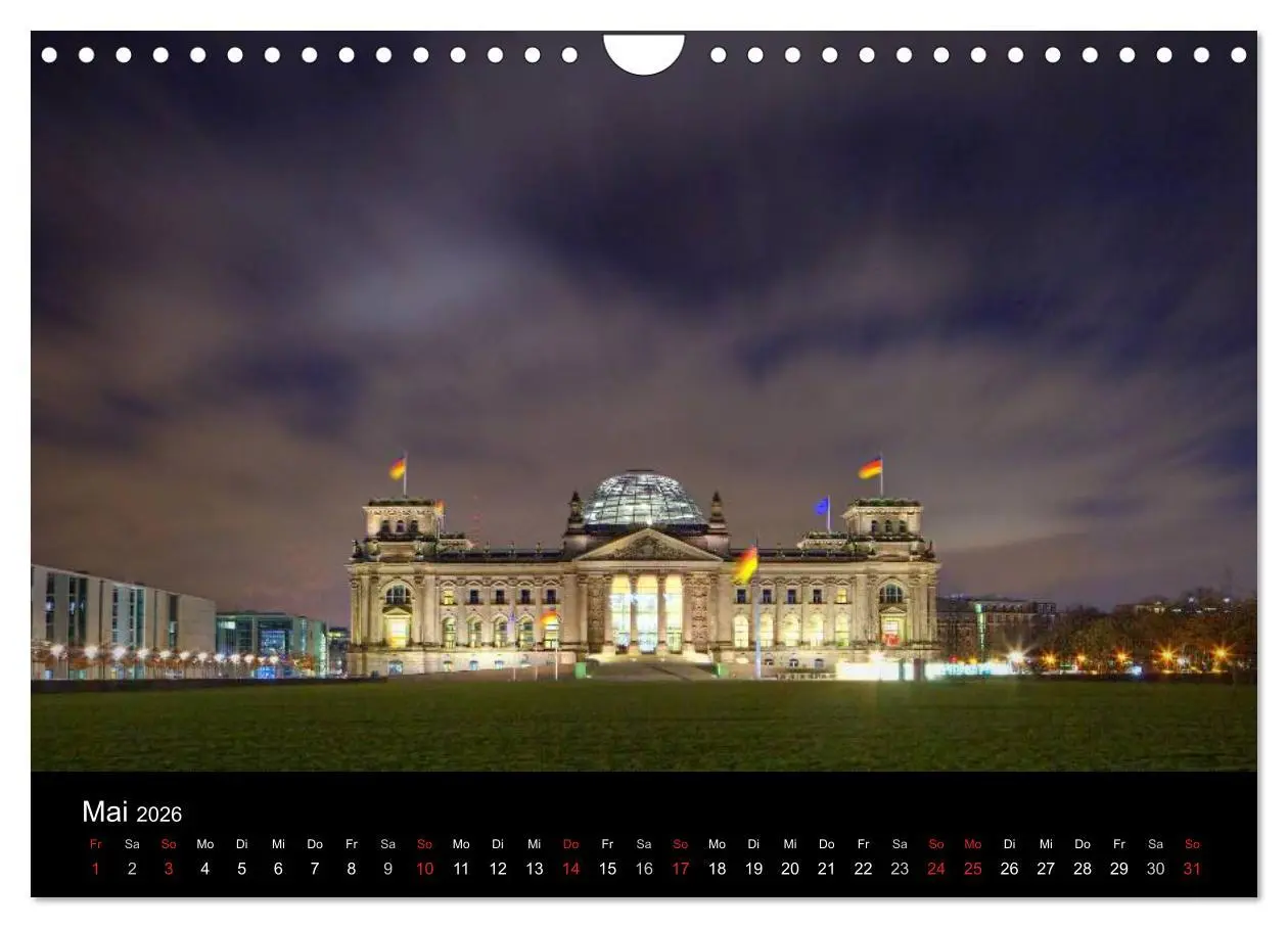 Bild: 9783516111279 | Europäische Städte bei Nacht (Wandkalender 2026 DIN A4 quer),...