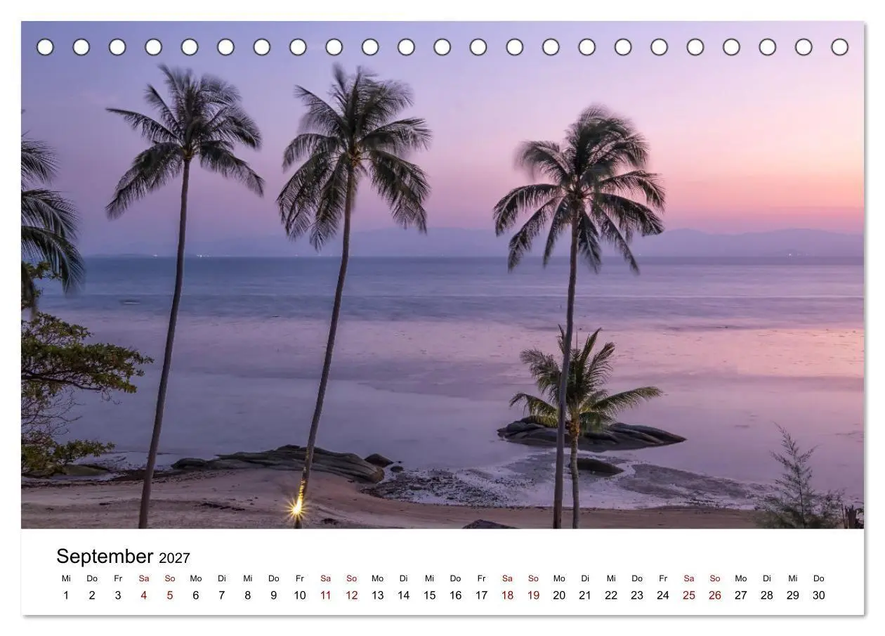 Bild: 9783569511279 | Die schönsten Inseln Thailands (Tischkalender 2027 DIN A5 quer),...