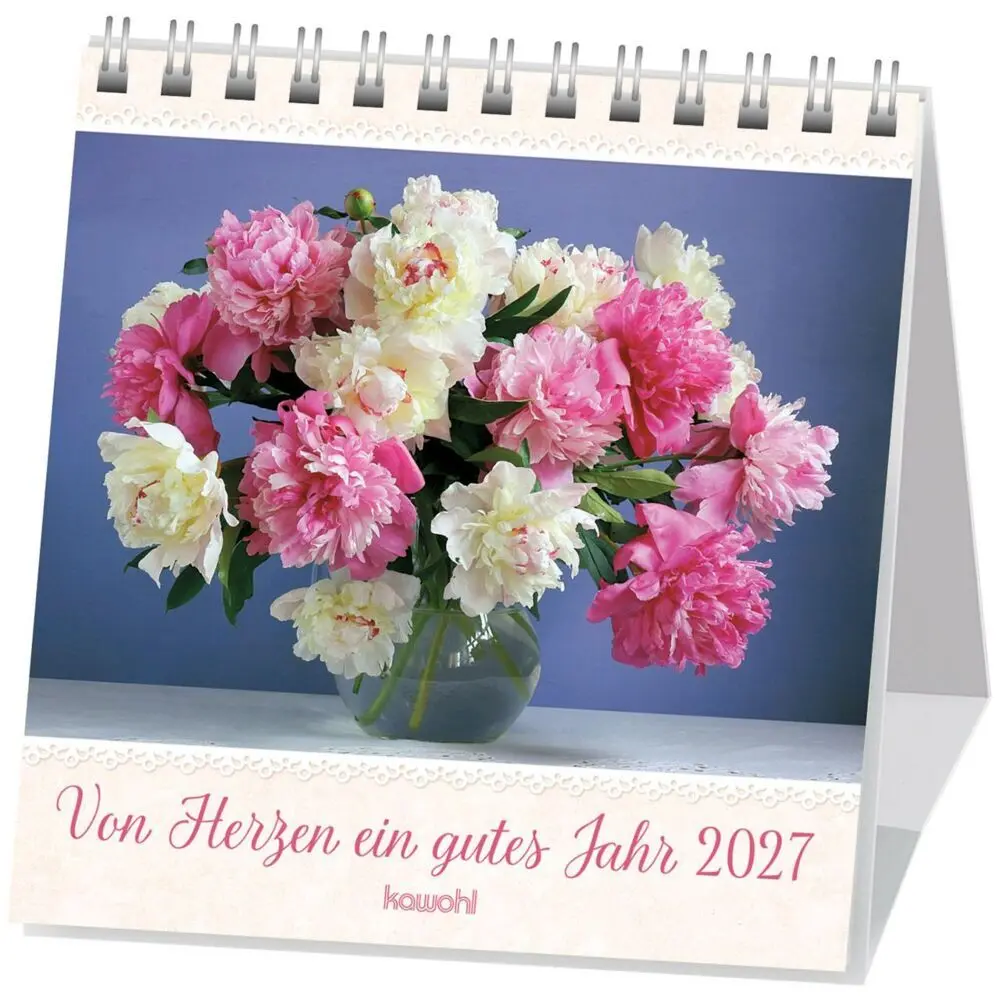 Cover: 9783754881279 | Von Herzen ein gutes Jahr 2027 | Kalender | Spiralbindung | 14 S.