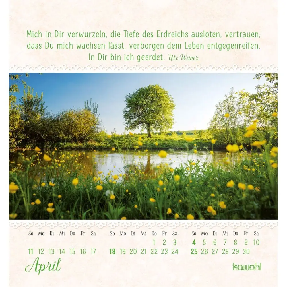 Bild: 9783754881279 | Von Herzen ein gutes Jahr 2027 | Kalender | Spiralbindung | 14 S.