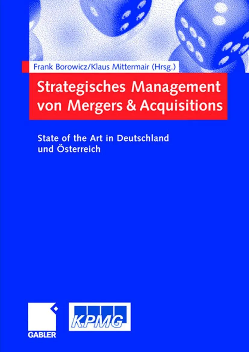Cover: 9783834901279 | Strategisches Management von Mergers &amp; Acquisitions | Buch | xvii
