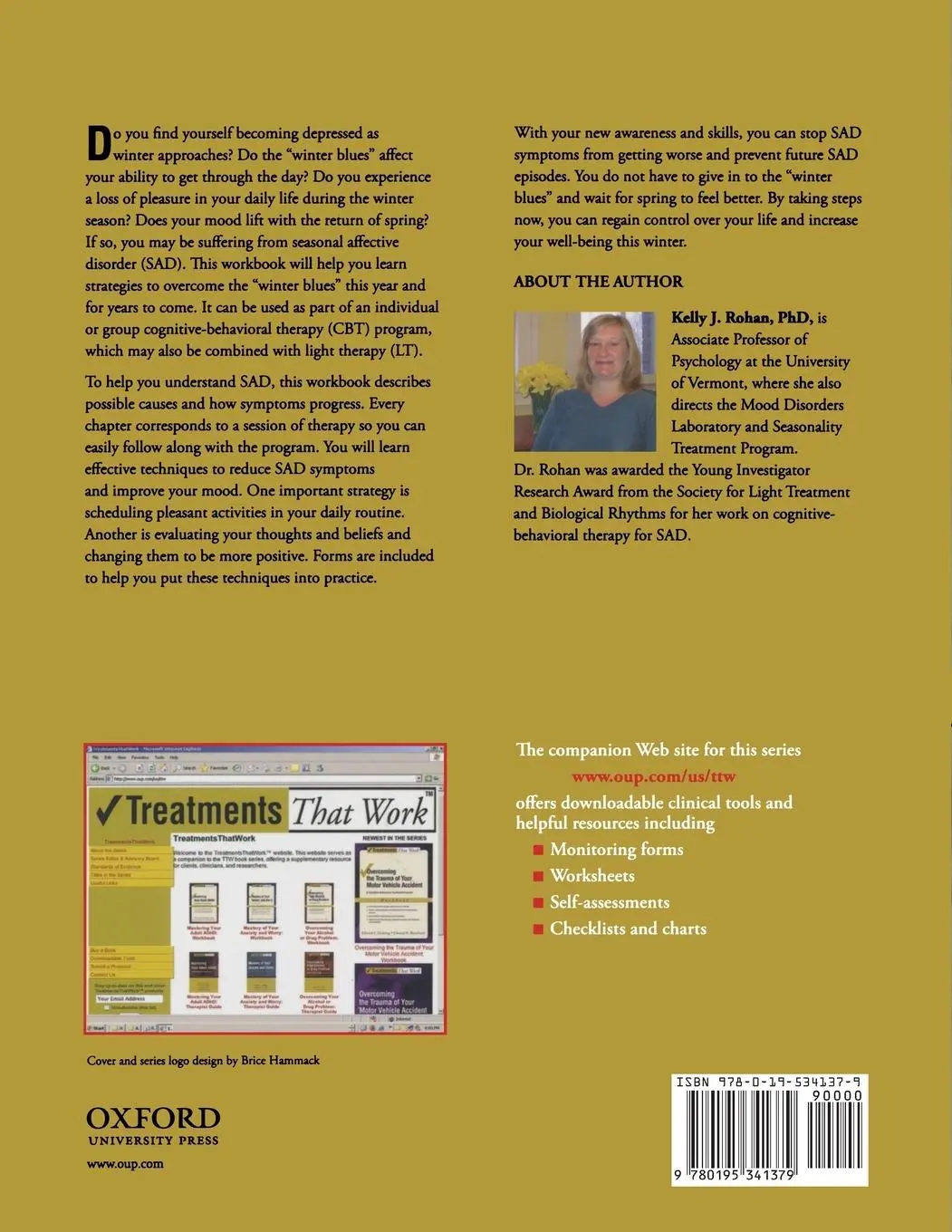Rückseite: 9780195341379 | Coping with the Seasons | Kelly J. Rohan | Taschenbuch | Englisch