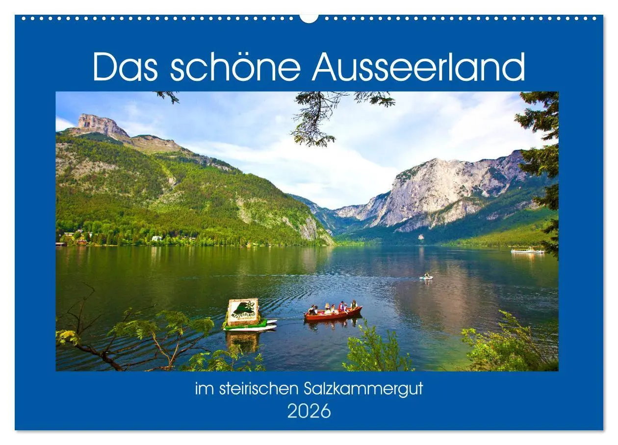 Cover: 9783457871379 | Das schöne Ausseerland (Wandkalender 2026 DIN A2 quer), CALVENDO...