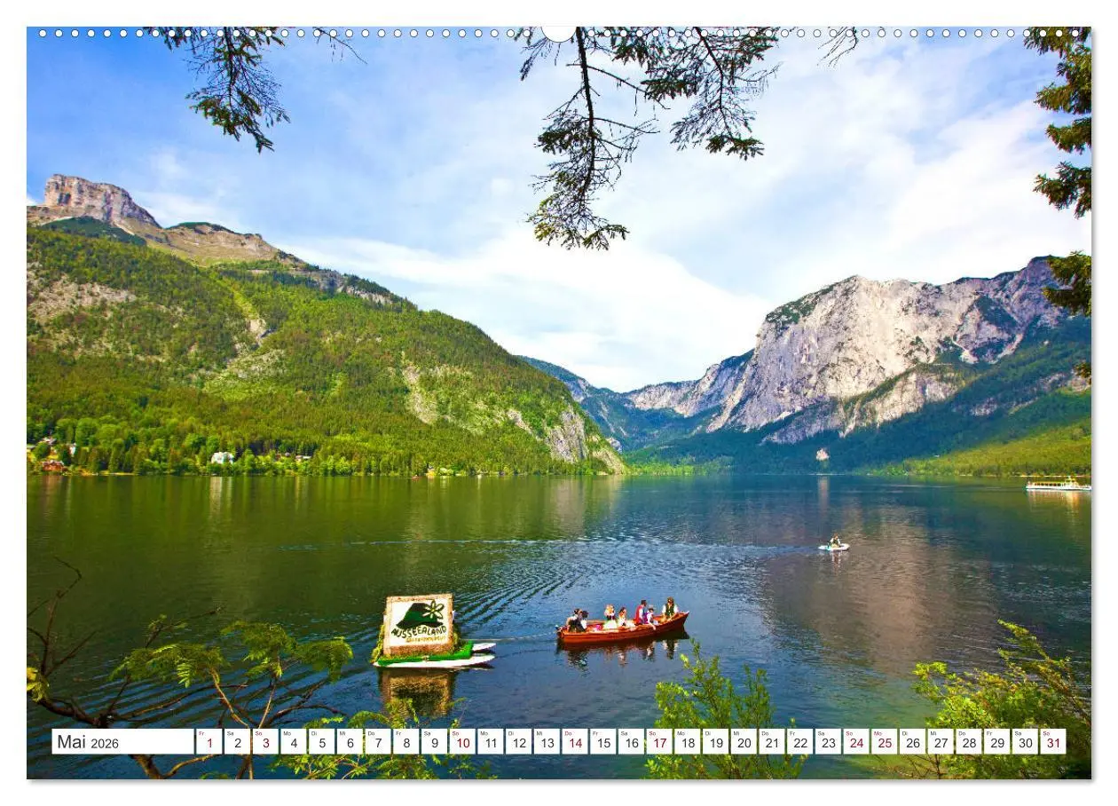 Bild: 9783457871379 | Das schöne Ausseerland (Wandkalender 2026 DIN A2 quer), CALVENDO...