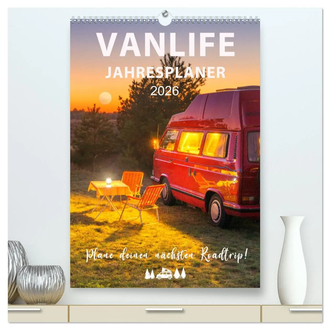 Cover: 9783516341379 | Vanlife Jahresplaner (hochwertiger Premium Wandkalender 2026 DIN A2...