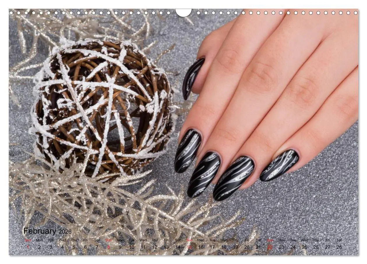 Bild: 9783516581379 | Transient Art - Nail Art Episode 1 (Wall Calendar 2026 DIN A3...