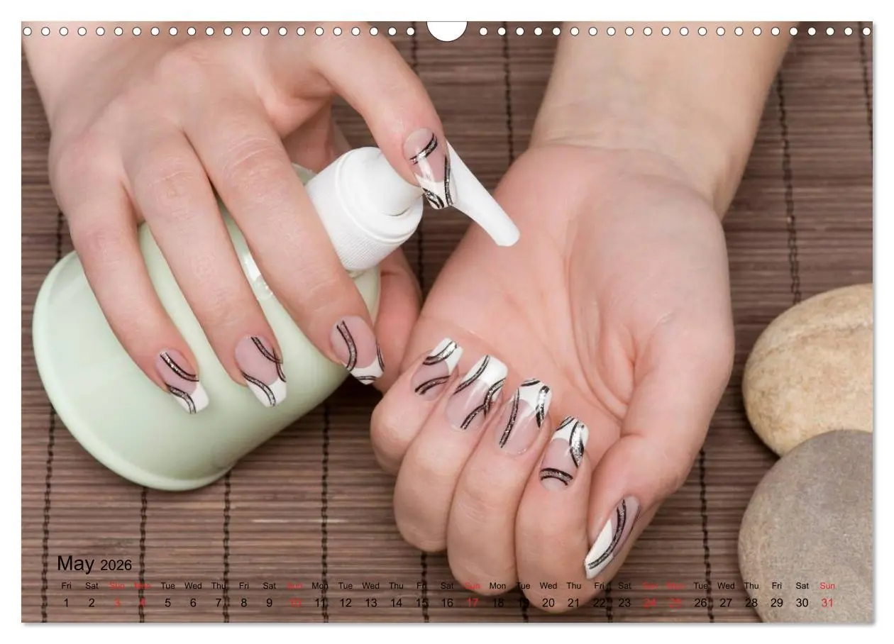 Bild: 9783516581379 | Transient Art - Nail Art Episode 1 (Wall Calendar 2026 DIN A3...