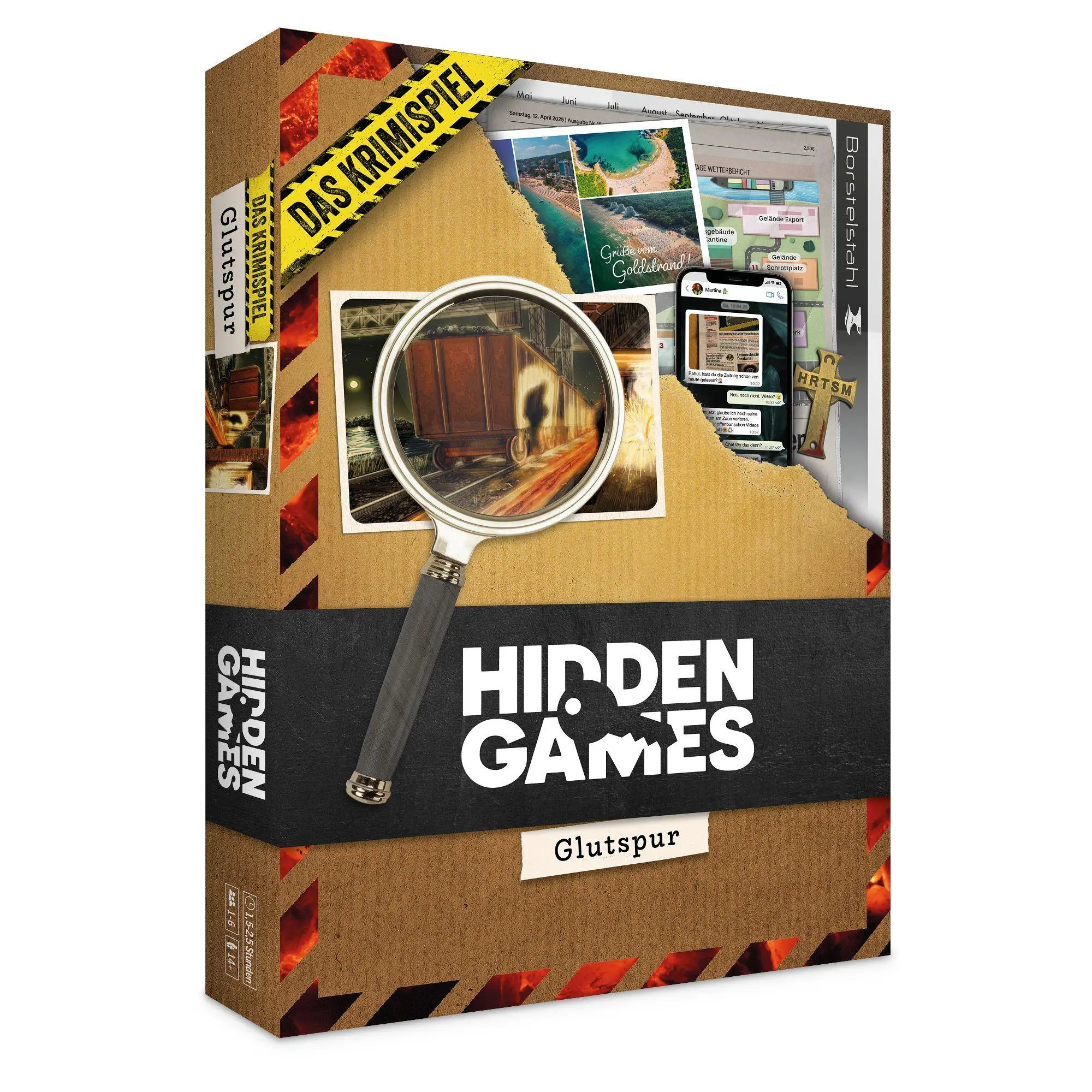 Cover: 4260686491479 | Hidden Games Tatort: Glutspur | Spiel | HID00022 | Deutsch | 2025