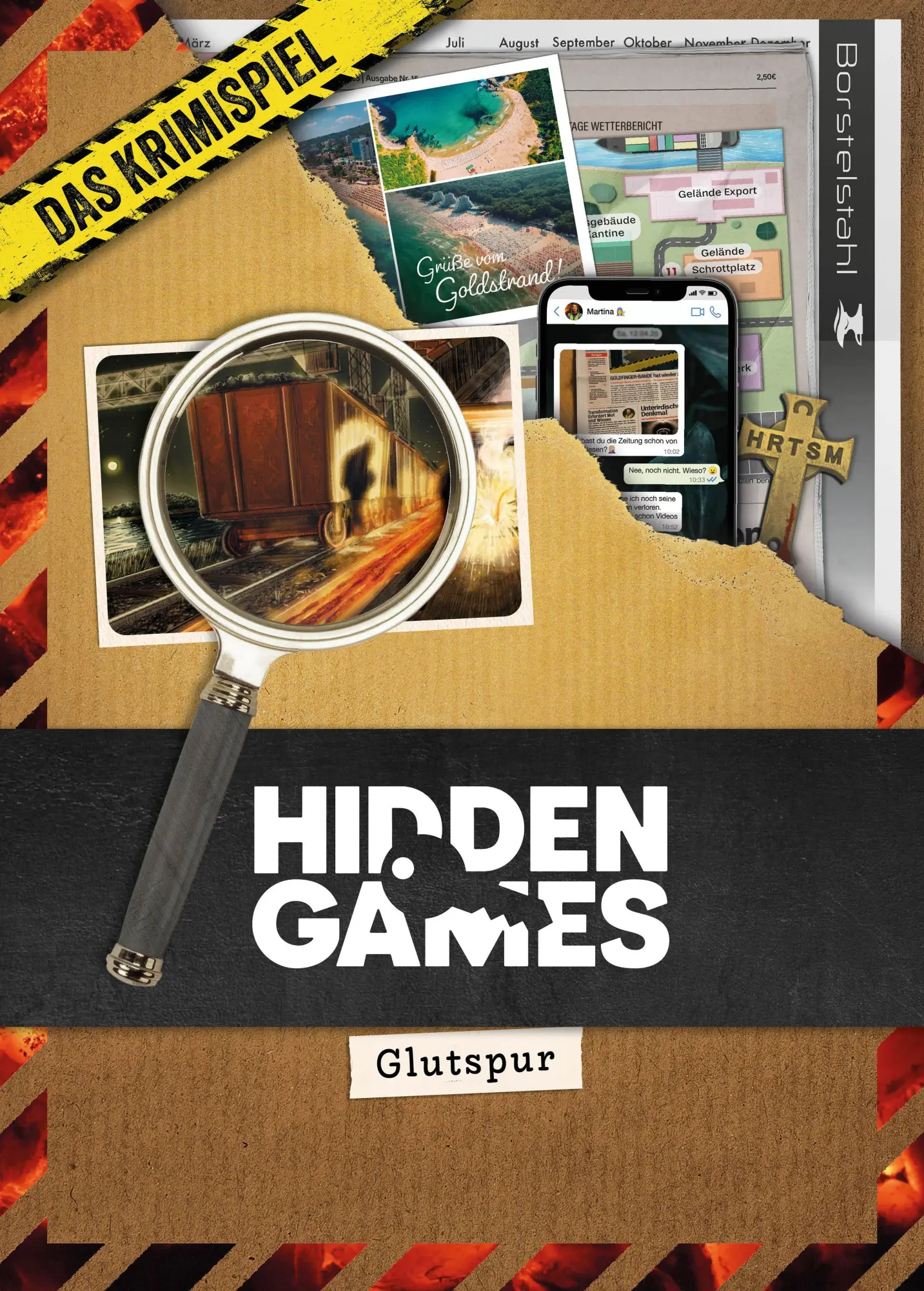 Bild: 4260686491479 | Hidden Games Tatort: Glutspur | Spiel | HID00022 | Deutsch | 2025