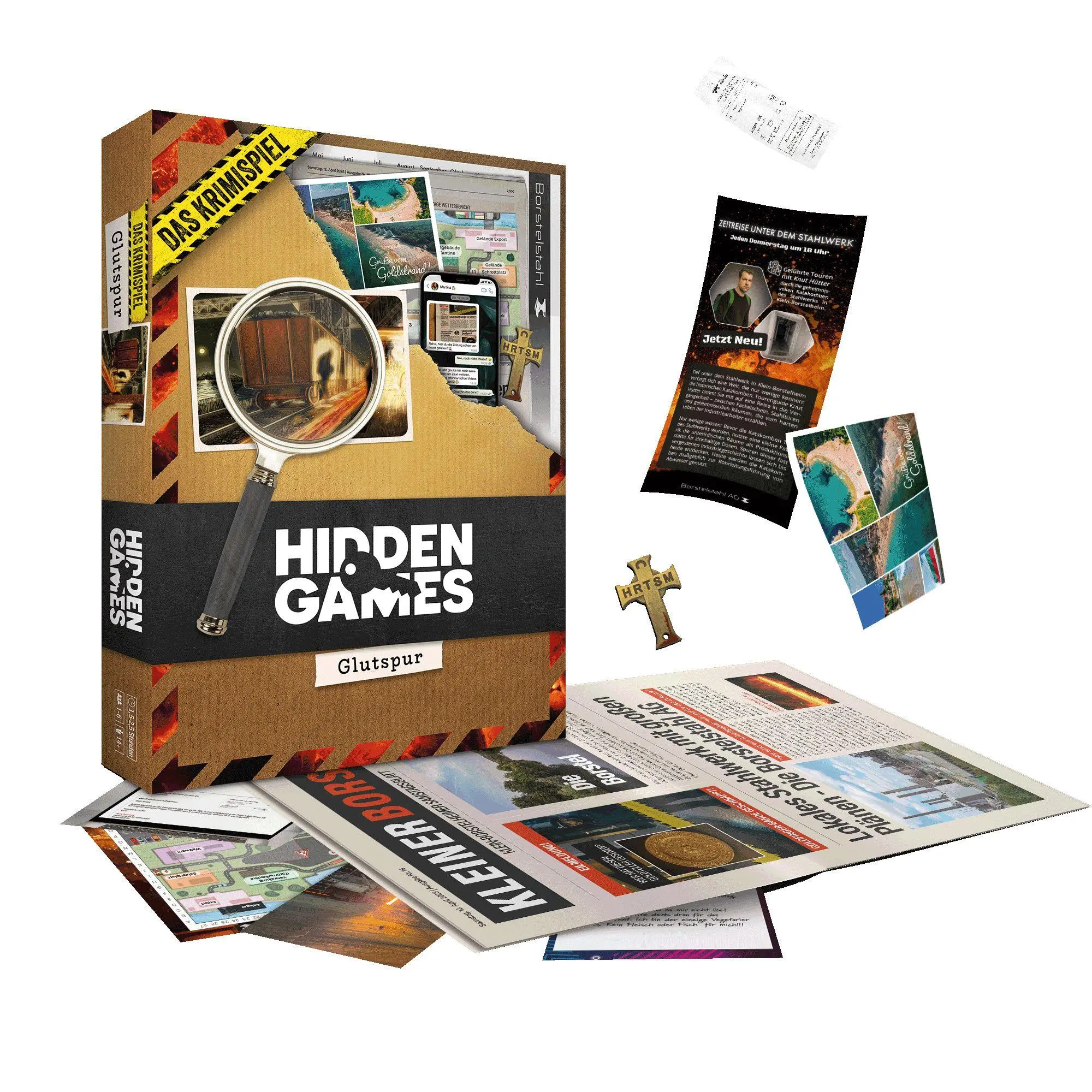 Bild: 4260686491479 | Hidden Games Tatort: Glutspur | Spiel | HID00022 | Deutsch | 2025