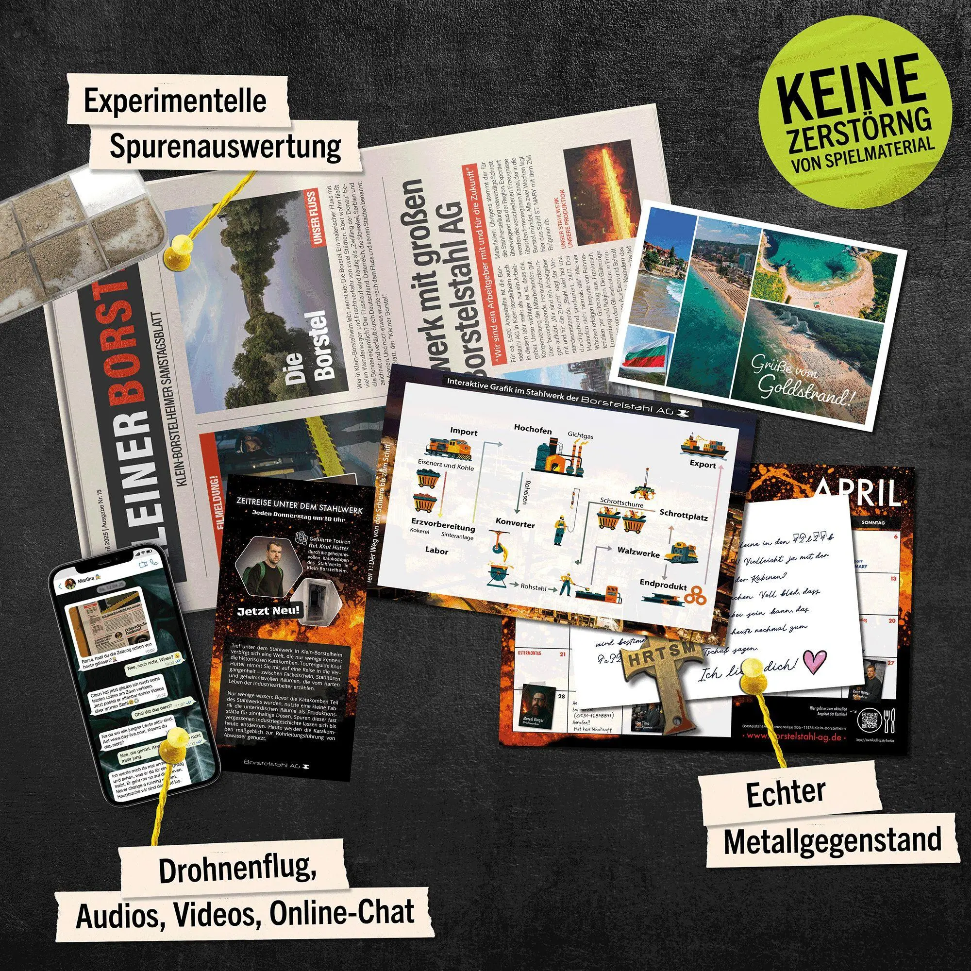 Bild: 4260686491479 | Hidden Games Tatort: Glutspur | Spiel | HID00022 | Deutsch | 2025
