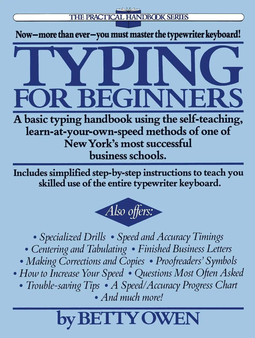 Cover: 9780399511479 | Typing for Beginners | Betty Owen | Taschenbuch | Englisch | 1985