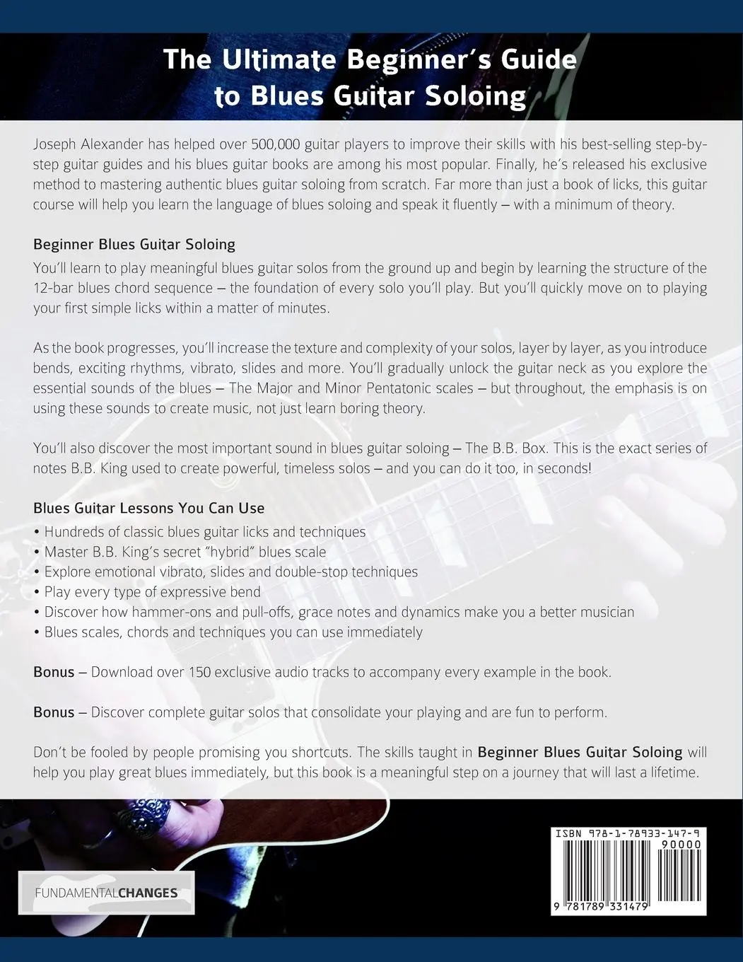 Rückseite: 9781789331479 | Beginner Blues Guitar Soloing | Joseph Alexander | Taschenbuch | 2019