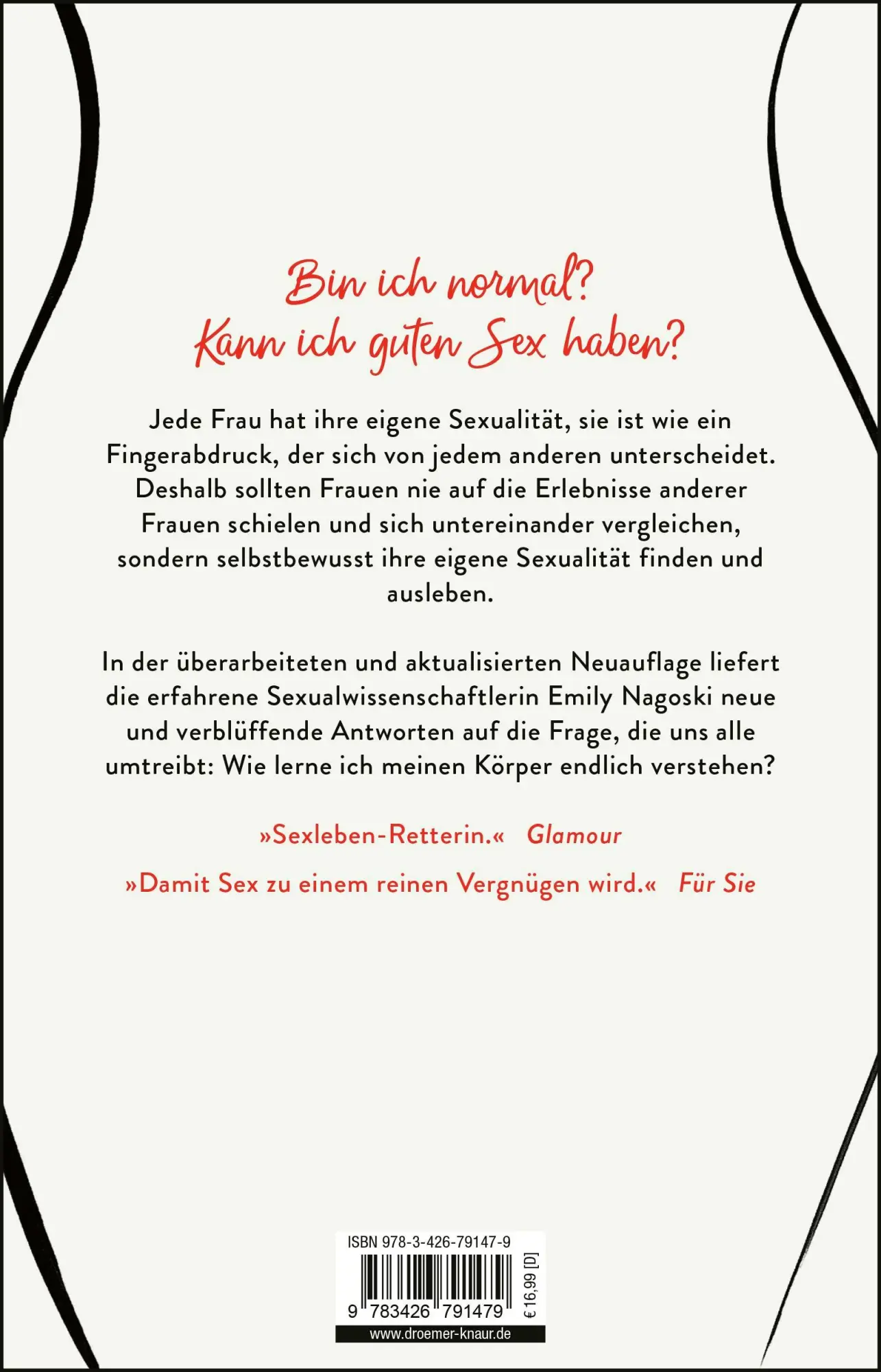Rückseite: 9783426791479 | Komm, wie du willst | Das neue Frauen-Sex-Buch | Emily Nagoski | Buch