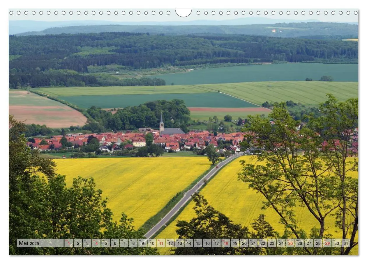 Bild: 9783435461479 | Das Eichsfeld - idyllisch, historisch, wunderschön (Wandkalender...
