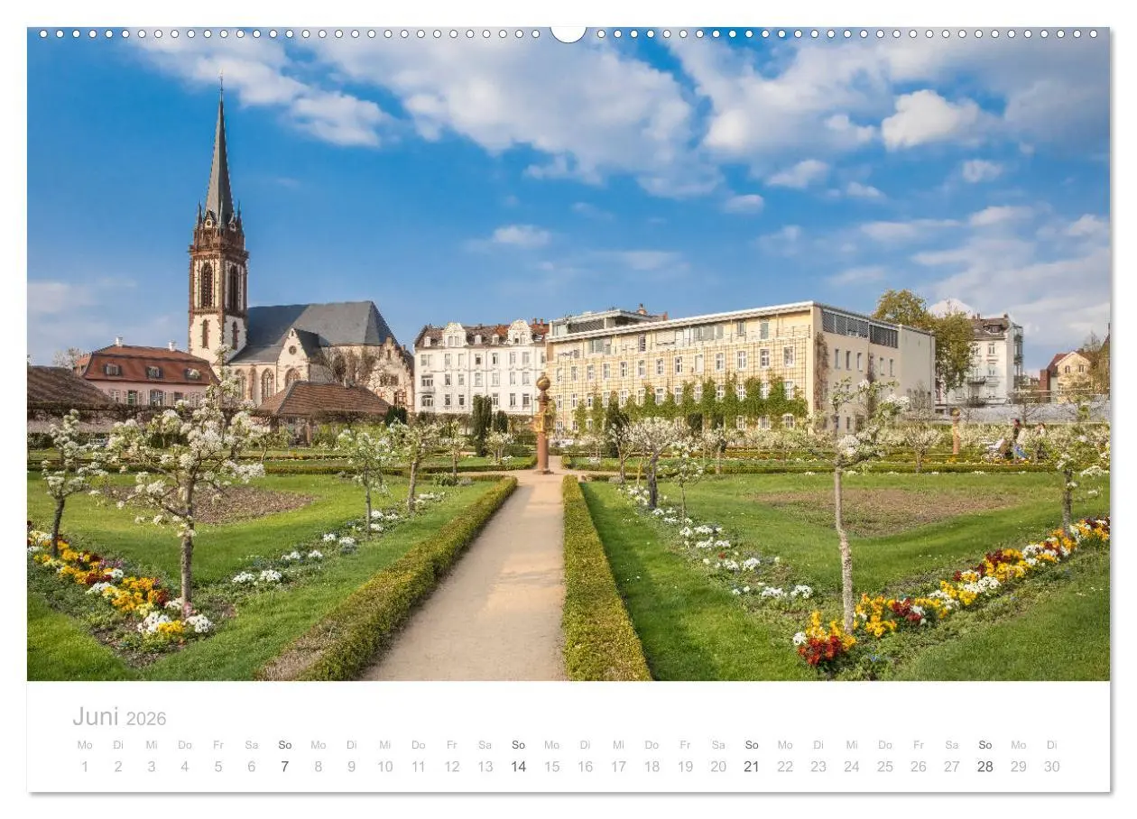 Bild: 9783457861479 | Darmstadt - Gärten, Kunst, Architektur (Wandkalender 2026 DIN A2...