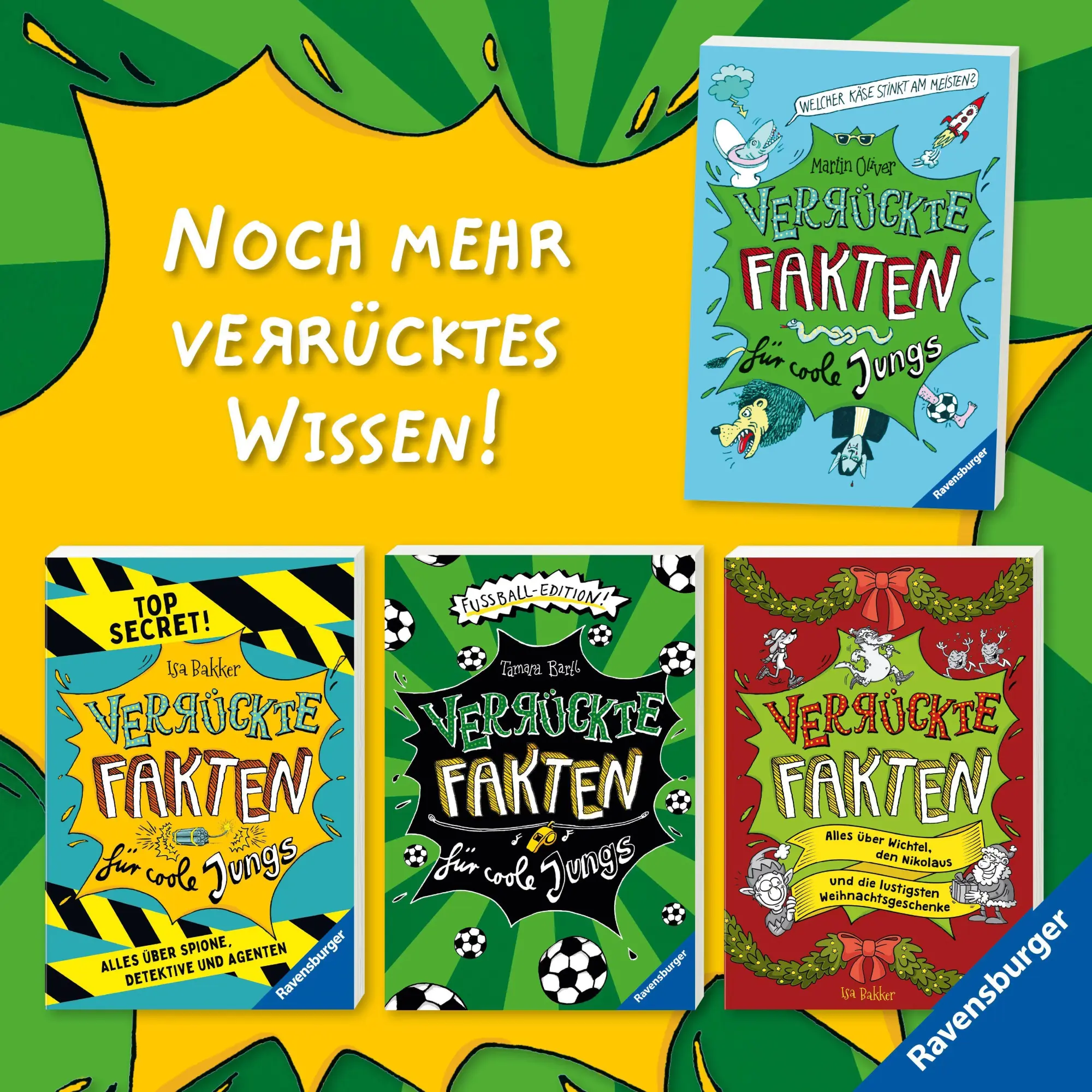 Bild: 9783473531479 | Verrückte Fakten für coole Jungs. Fußball-Edition (Der Fußball-Band...