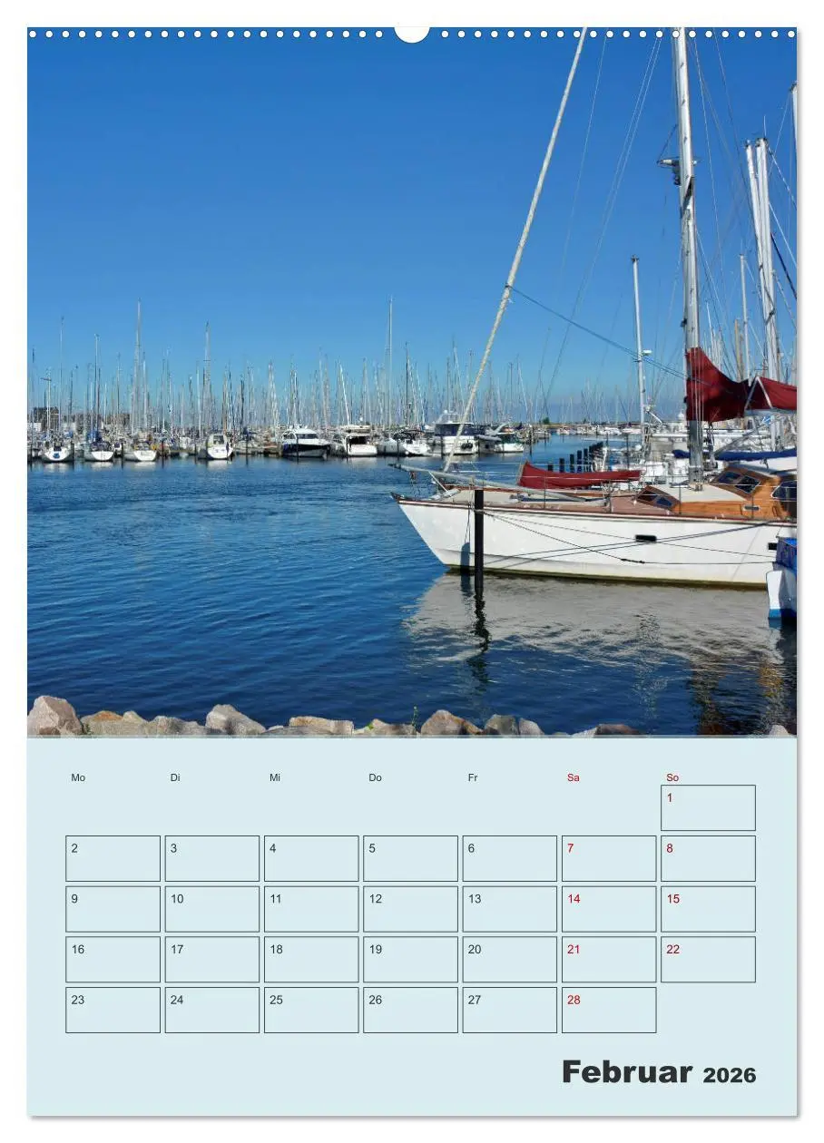 Bild: 9783516401479 | Moin Heiligenhafen (hochwertiger Premium Wandkalender 2026 DIN A2...
