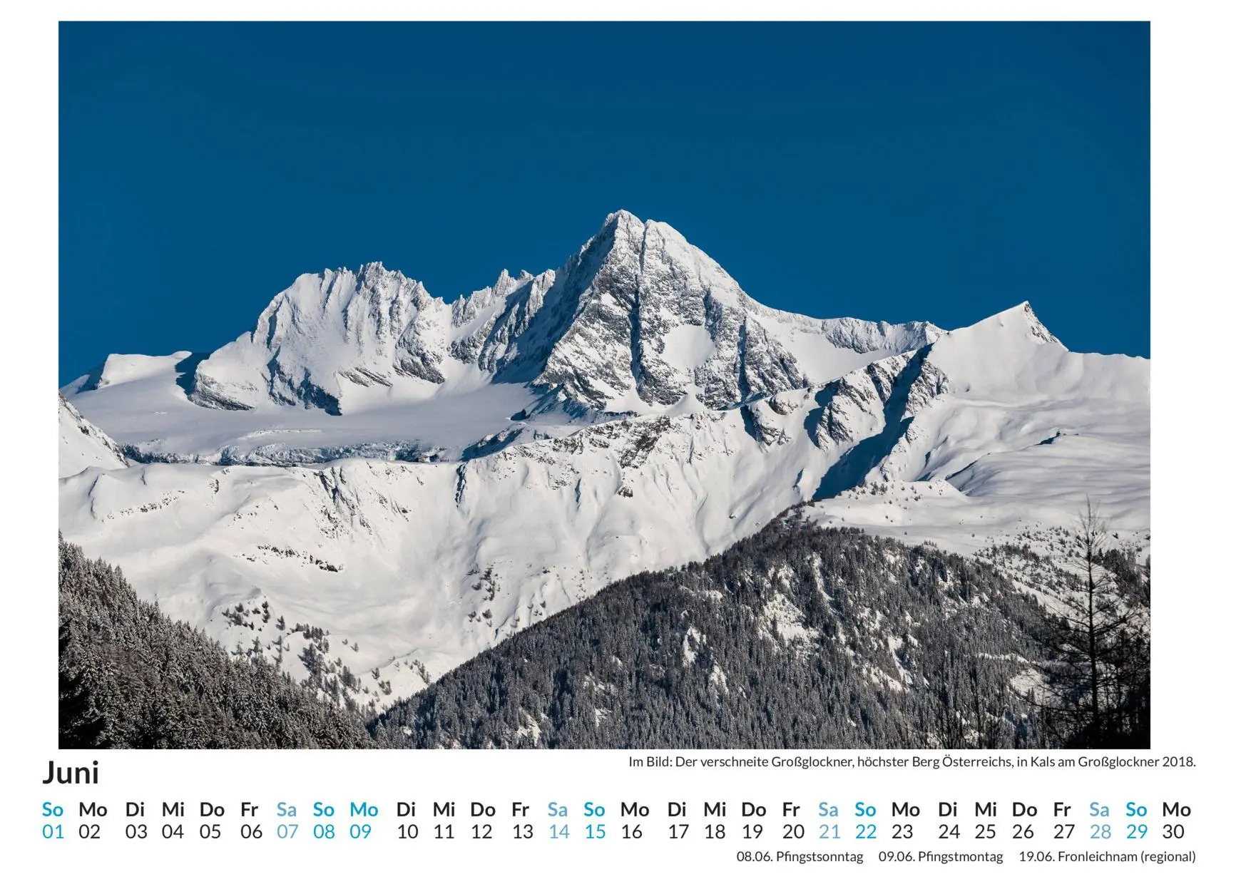 Bild: 9783759121479 | Kals am Großglockner - (Wandkalender 2025, Kalender DIN A4 quer,...