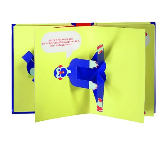 Bild: 9783968491479 | Fit mit Jim | Yoga und Gymnastik. Ein Pop-up-Buch | Marion Bataille