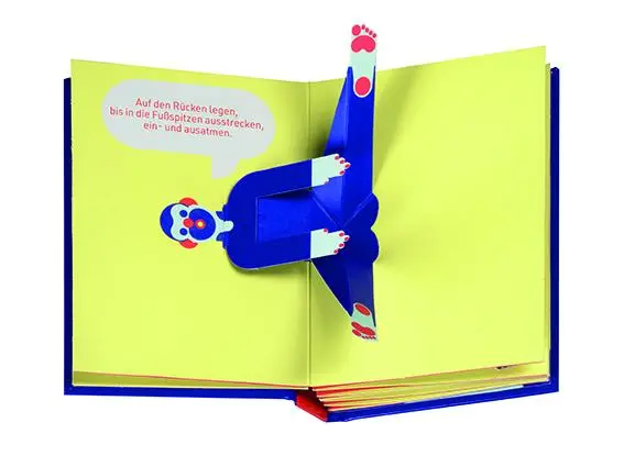 Bild: 9783968491479 | Fit mit Jim | Yoga und Gymnastik. Ein Pop-up-Buch | Marion Bataille