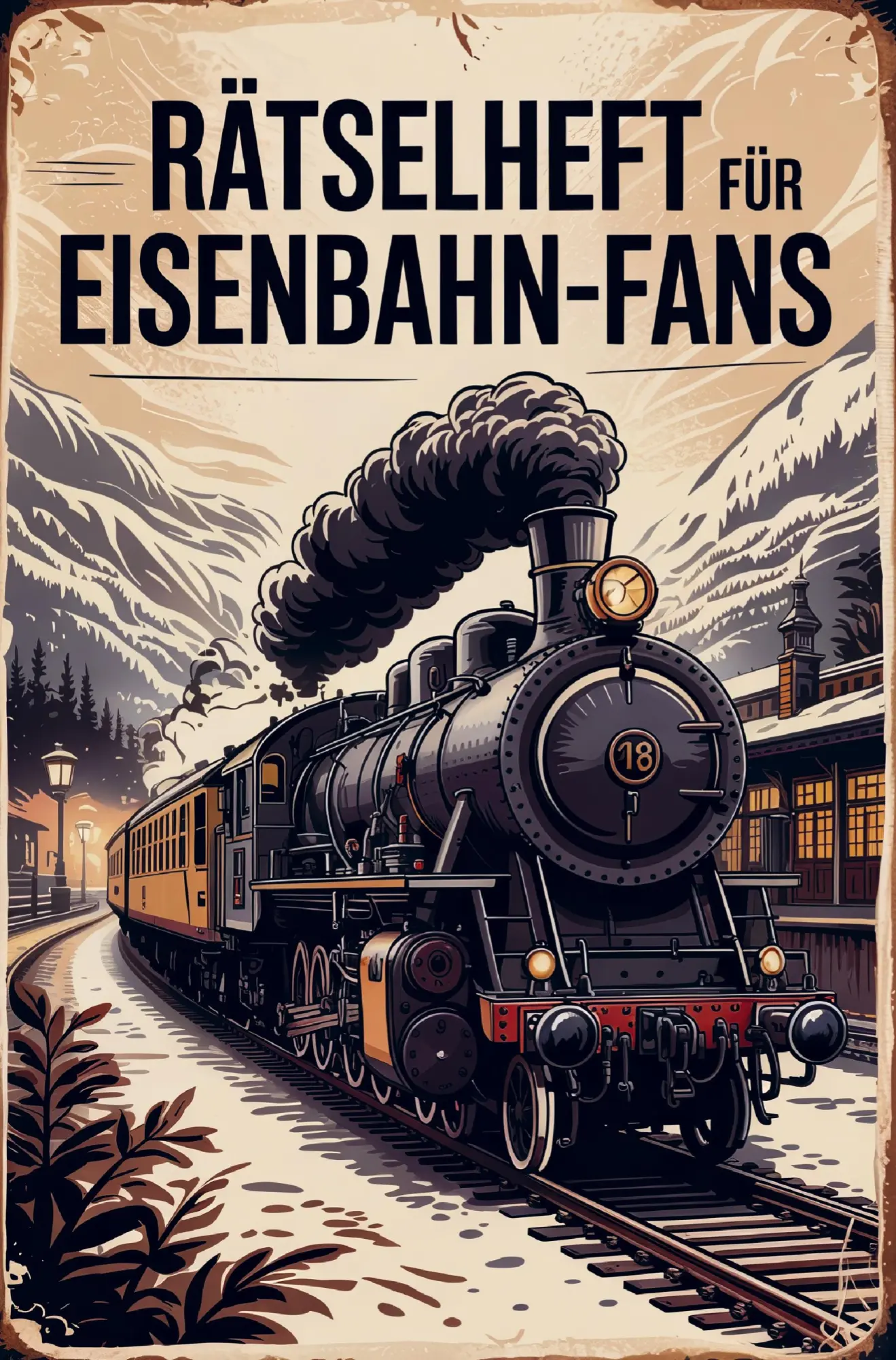 Cover: 9789403871479 | Rätselheft für Eisenbahn-Liebhaber und Experten rund um die...