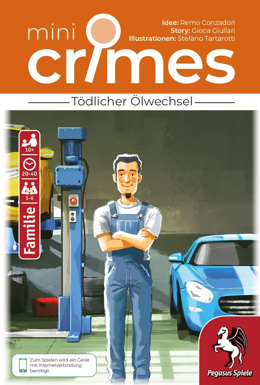 Bild: 4250231741579 | MiniCrimes - Tödlicher Ölwechsel | Spiel | 19159G | Deutsch | 2025
