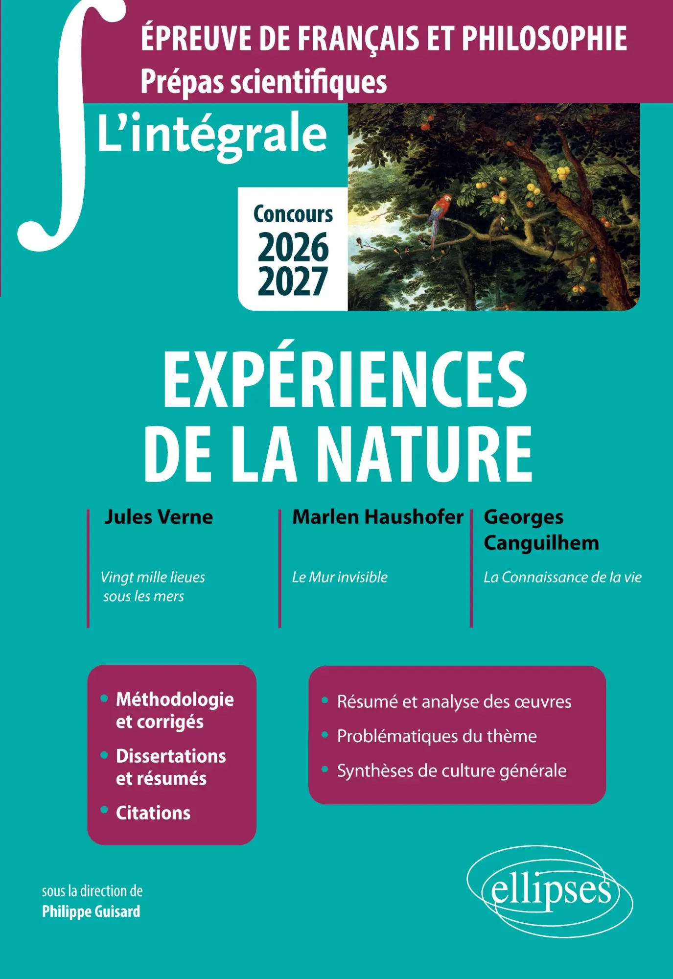 Cover: 9782340101579 | L'intégrale sur Expériences de la nature. Epreuve de français et...