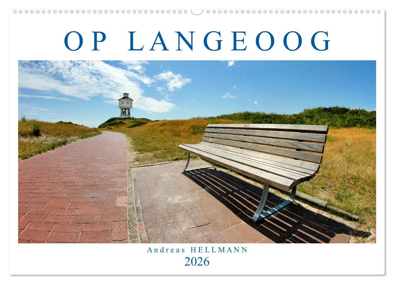 Cover: 9783457781579 | OP LANGEOOG (Wandkalender 2026 DIN A2 quer), CALVENDO Monatskalender