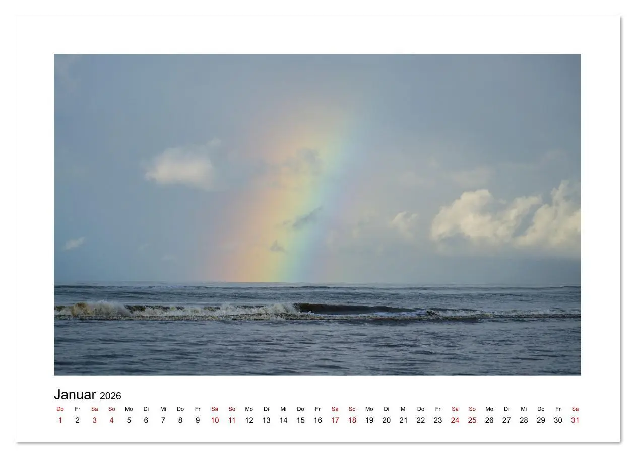 Bild: 9783516631579 | Juist Strandmomente (Wandkalender 2026 DIN A3 quer), CALVENDO...