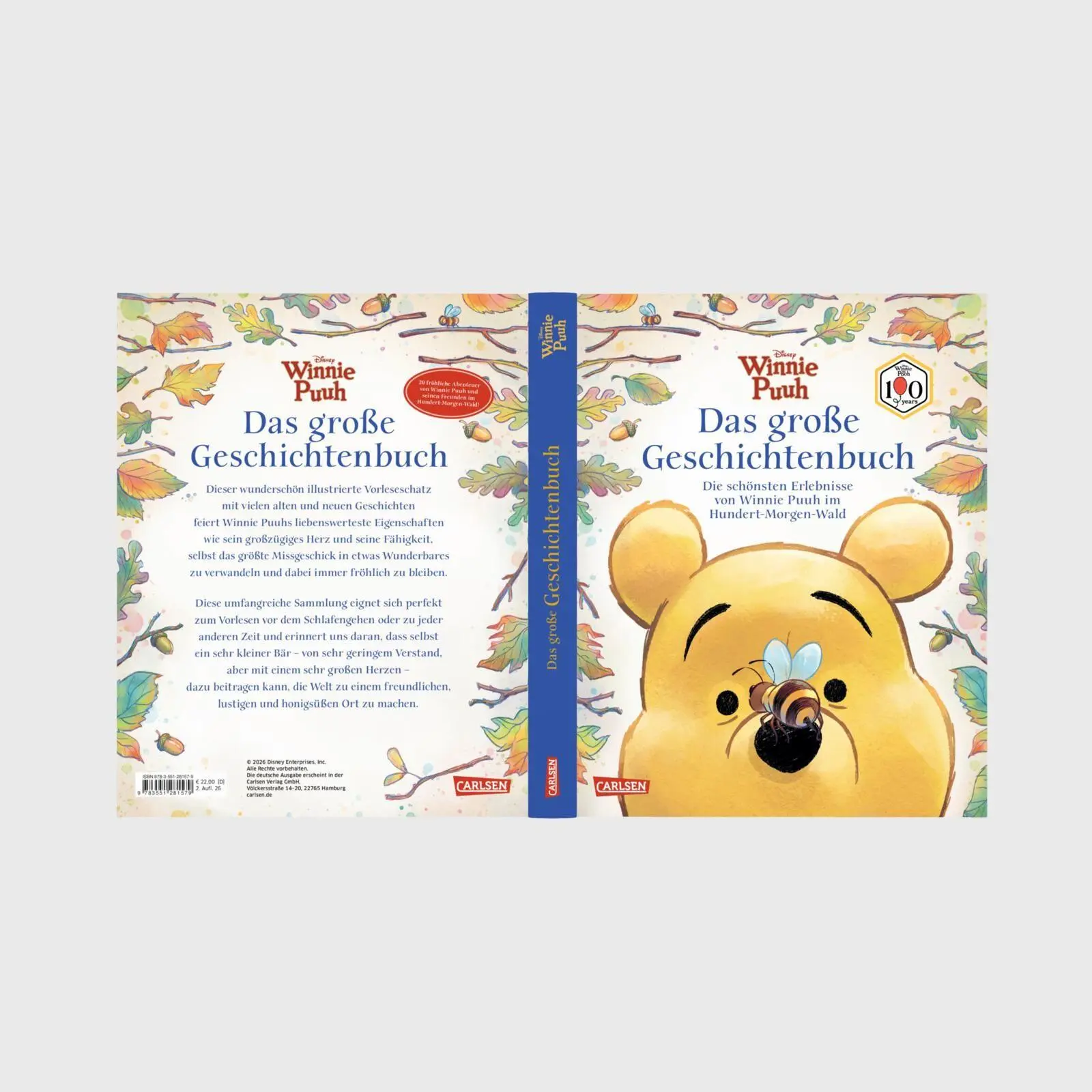 Bild: 9783551281579 | Disney: Winnie Puuh - Das große Geschichtenbuch | Walt Disney | Buch