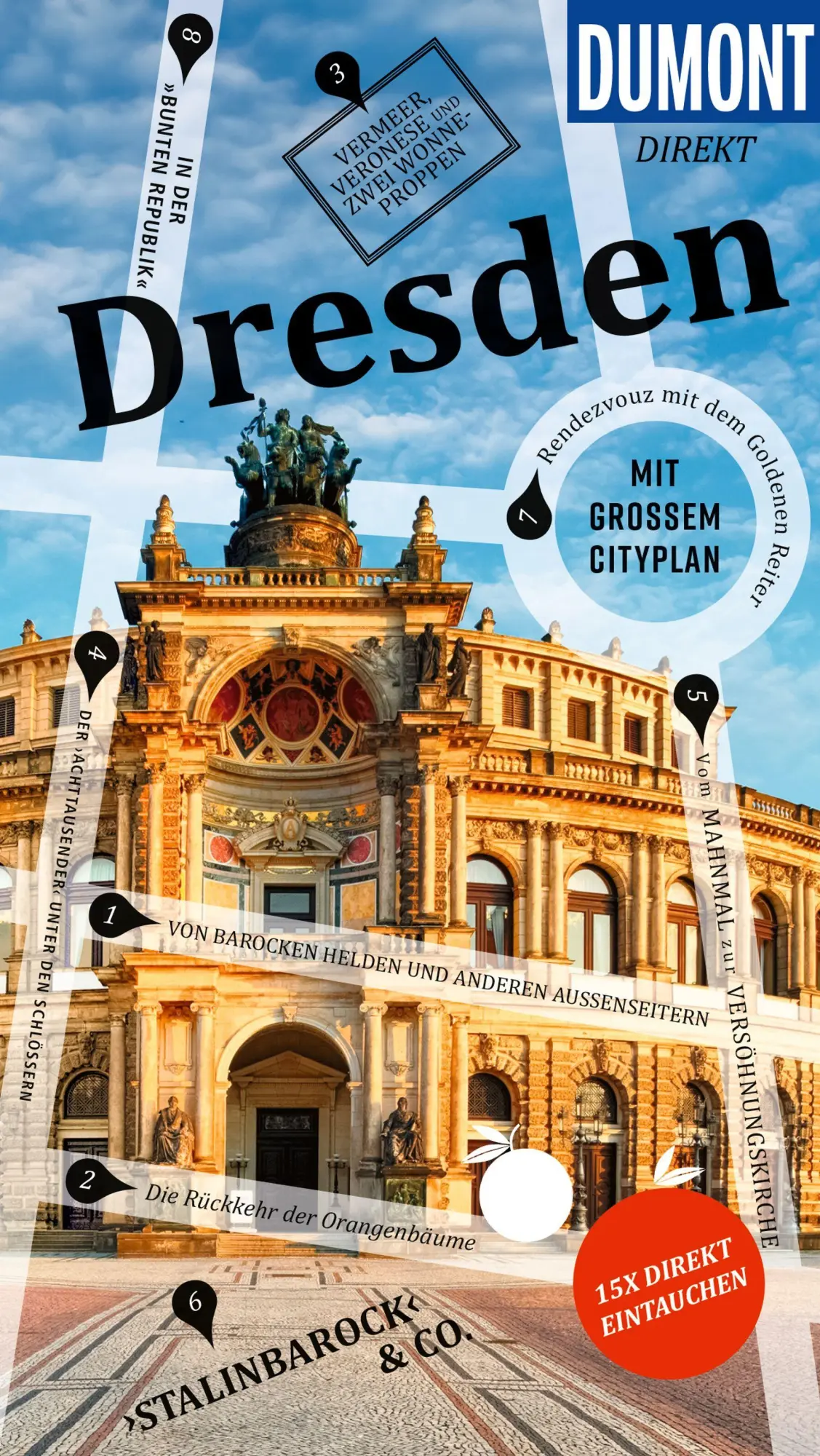 Cover: 9783616001579 | DUMONT direkt Reiseführer Dresden | Mit großem Cityplan | Siiri Klose