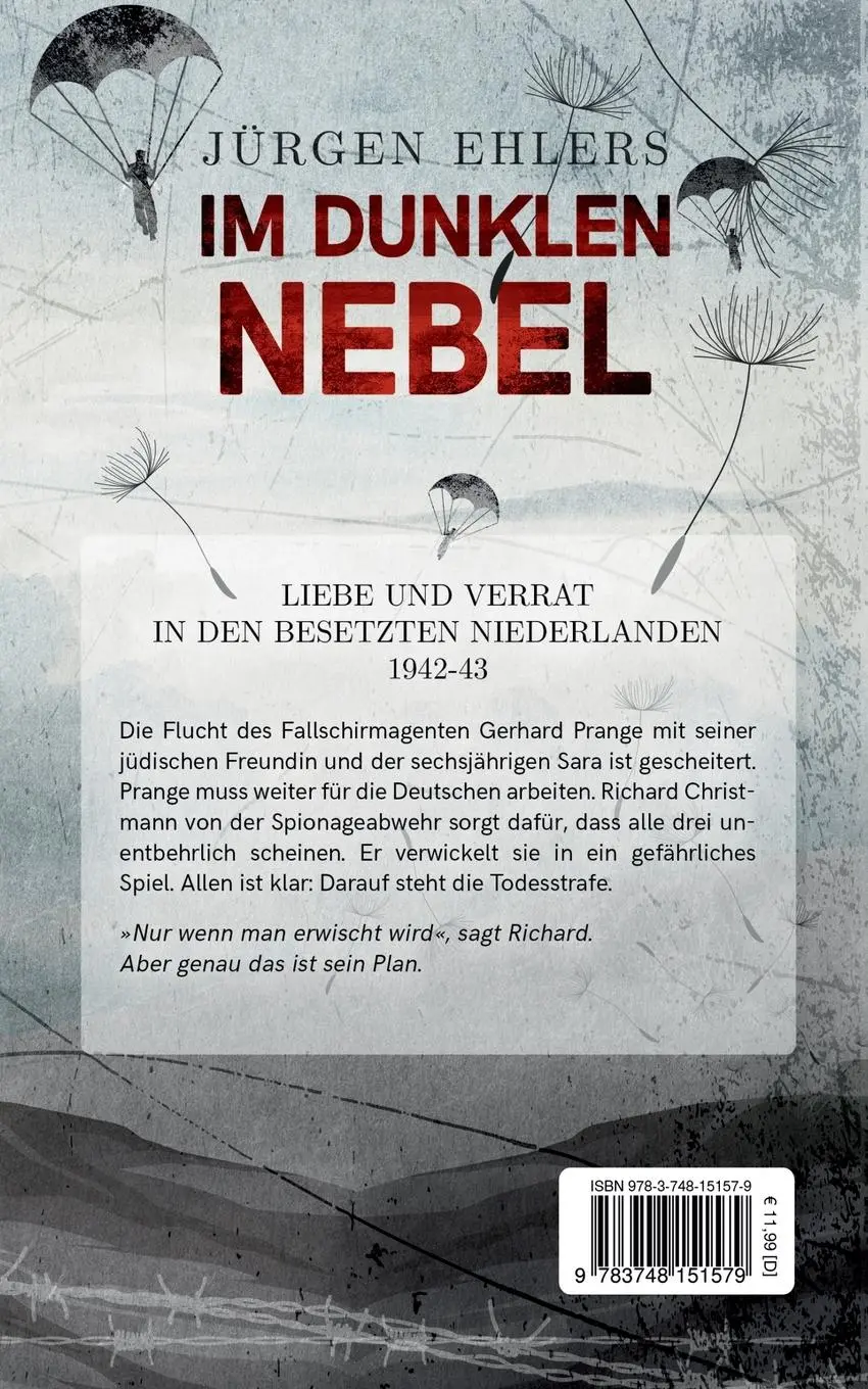 Rückseite: 9783748151579 | Im dunklen Nebel | Jürgen Ehlers | Taschenbuch | 348 S. | Deutsch