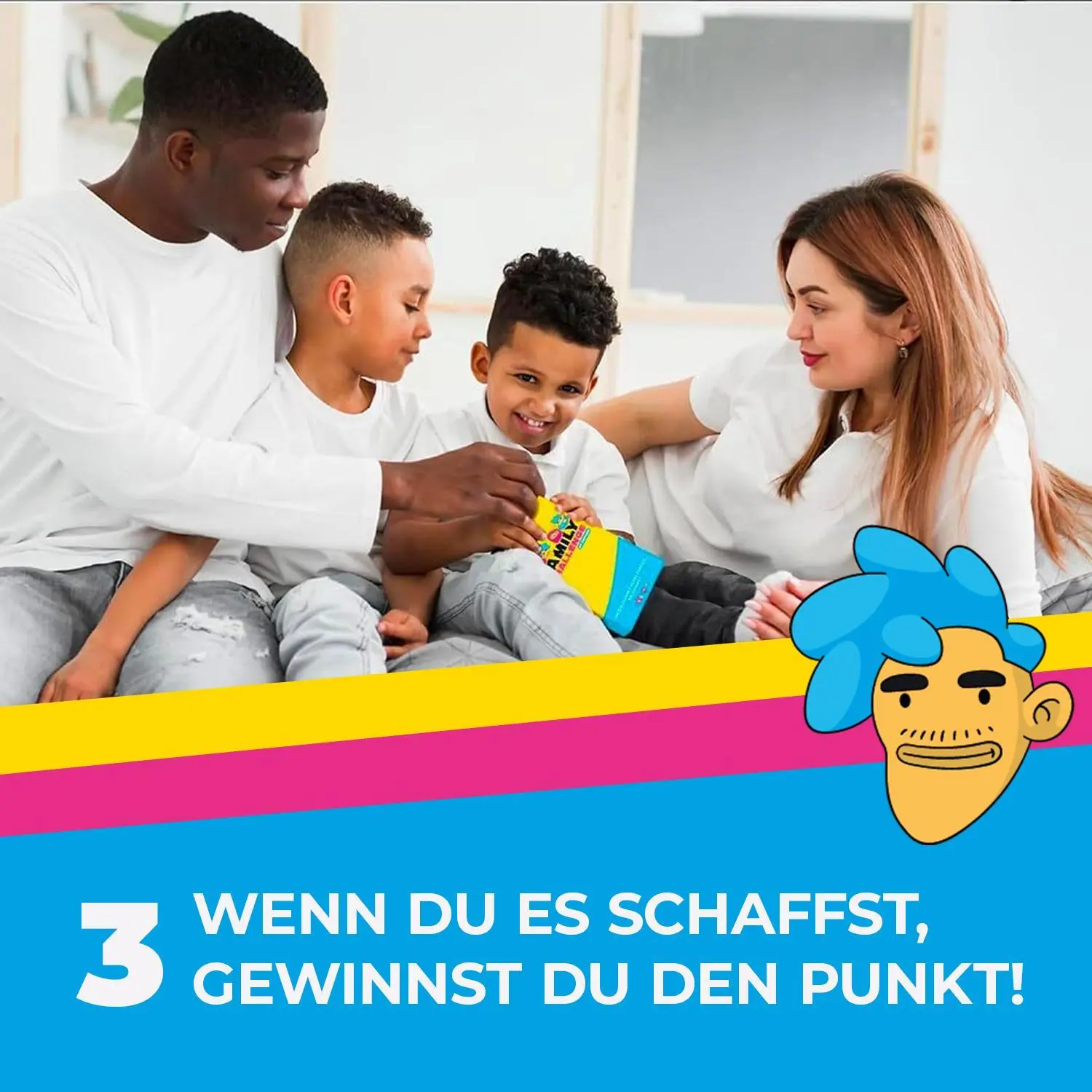 Bild: 3770011991679 | Family Challenge | Brissy (u. a.) | Spiel | FMLYCHLLNG-ORGL | Deutsch