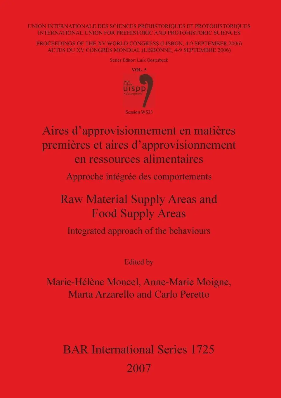 Cover: 9781407301679 | Aires d'approvisionnement en matières premières et aires...