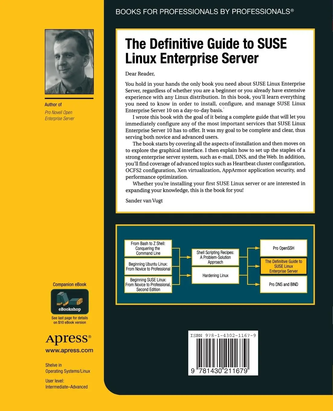 Rückseite: 9781430211679 | The Definitive Guide to SUSE Linux Enterprise Server | Sander Van Vugt