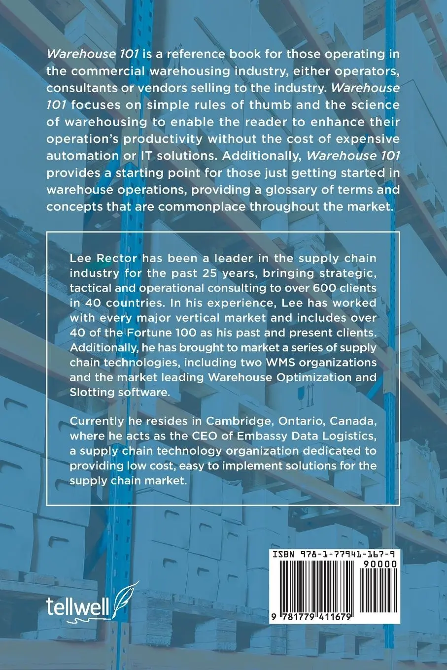 Rückseite: 9781779411679 | Warehousing 101 | A Reference Guide | Lee Rector | Taschenbuch | 2023