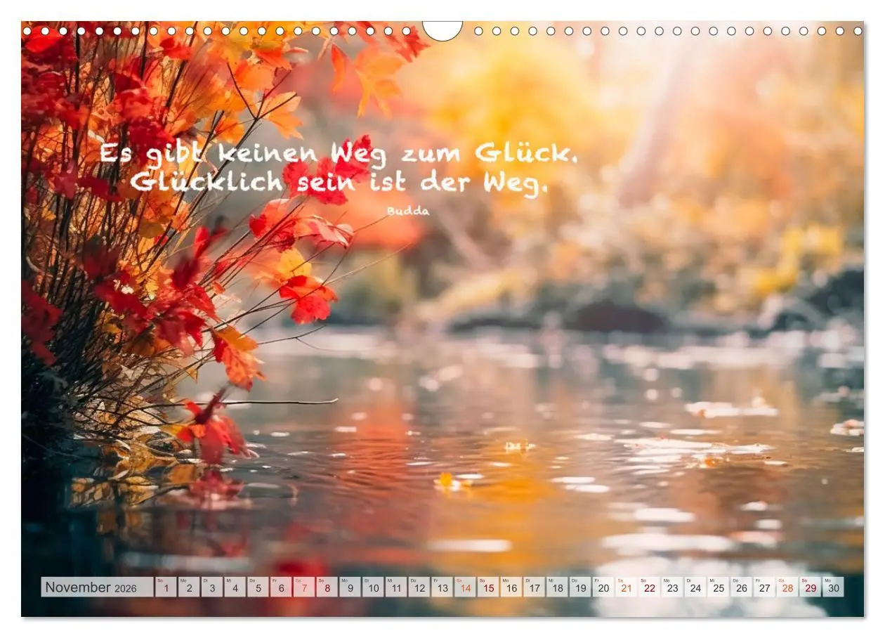 Bild: 9783457531679 | Meditation und innerer Frieden (Wandkalender 2026 DIN A3 quer),...
