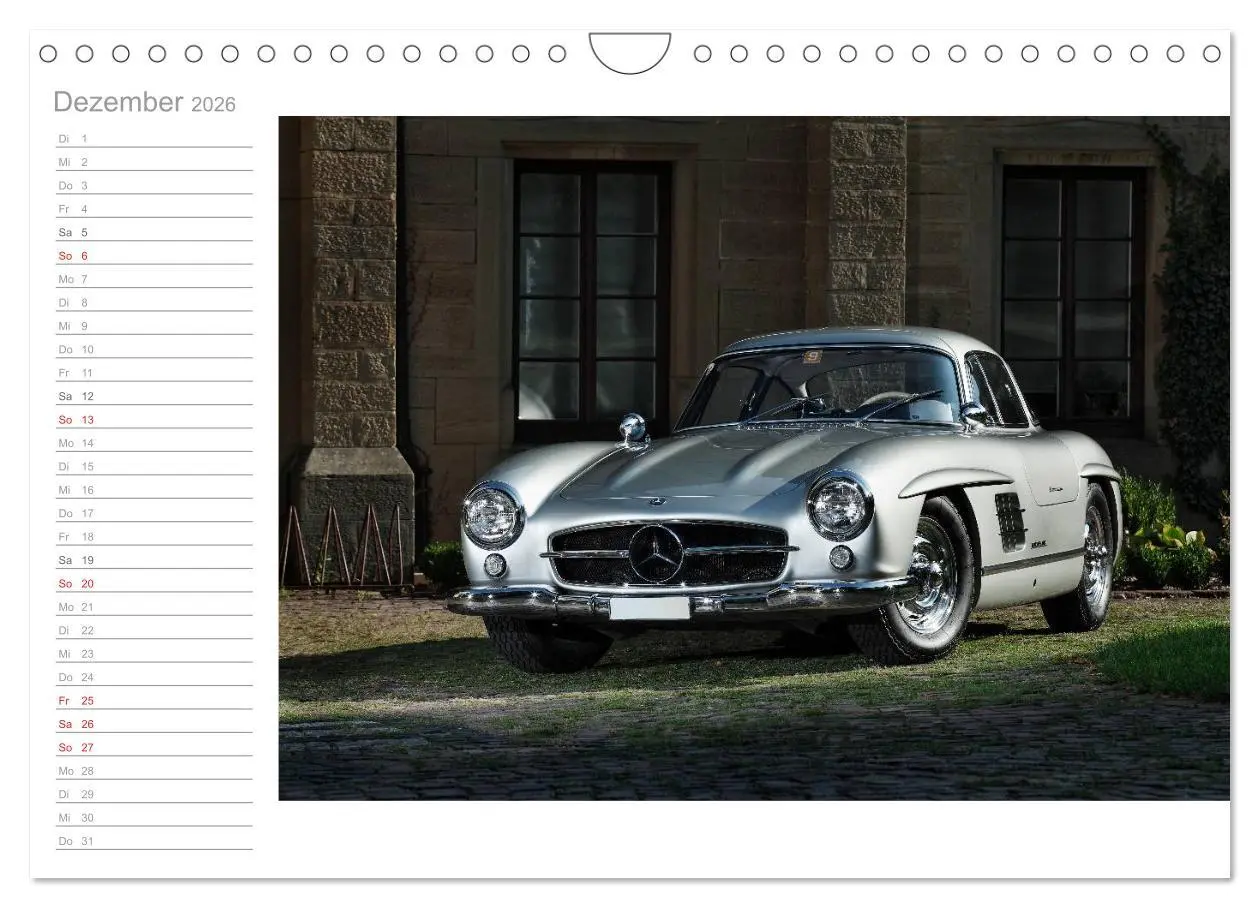 Bild: 9783516001679 | 300 SL Collectors Edition 2 (Wandkalender 2026 DIN A4 quer),...