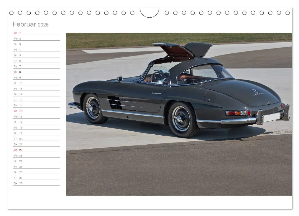 Bild: 9783516001679 | 300 SL Collectors Edition 2 (Wandkalender 2026 DIN A4 quer),...