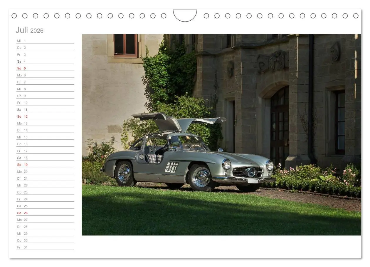 Bild: 9783516001679 | 300 SL Collectors Edition 2 (Wandkalender 2026 DIN A4 quer),...