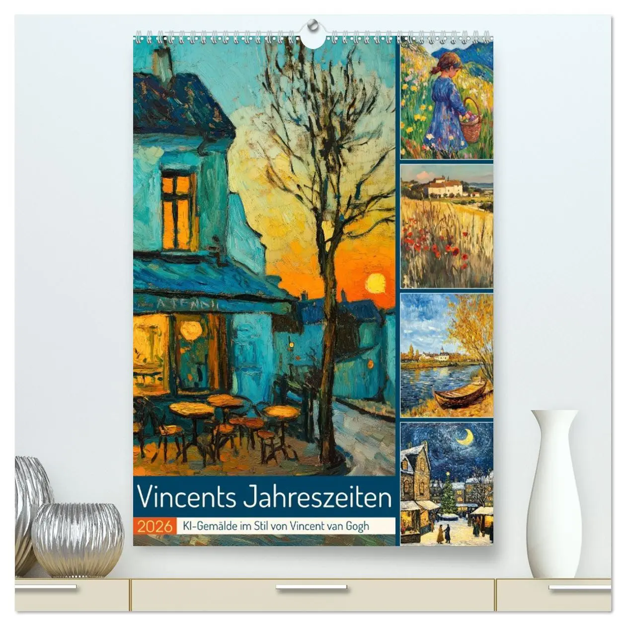 Cover: 9783516241679 | Vincents Jahreszeiten (hochwertiger Premium Wandkalender 2026 DIN...